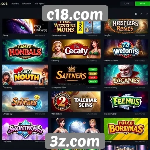 c18.com oferece variedade de jogos para todos os gostos