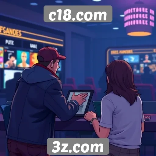 A experiência de usuário no c18.com